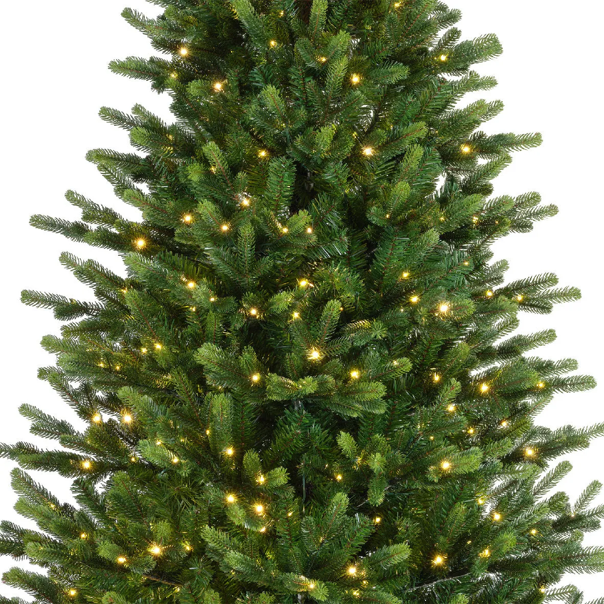 Albero di natale "Sunpeaks " con Micro Led  in PE Effetto Real Touch   PVC Altissima qualità