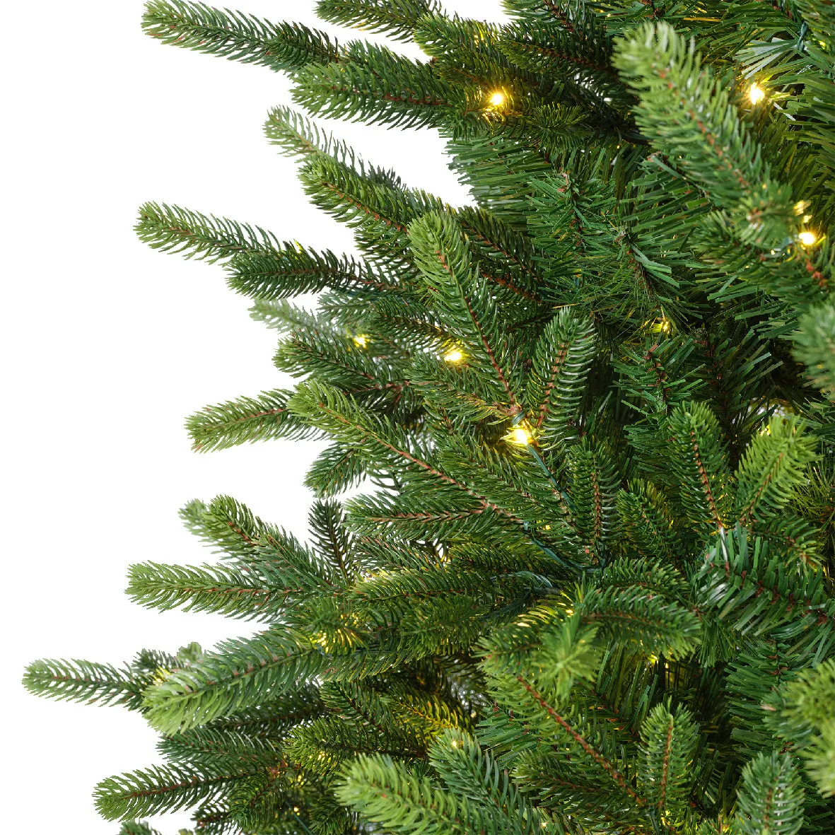 Albero di natale "Sunpeaks " con Micro Led  in PE Effetto Real Touch   PVC Altissima qualità