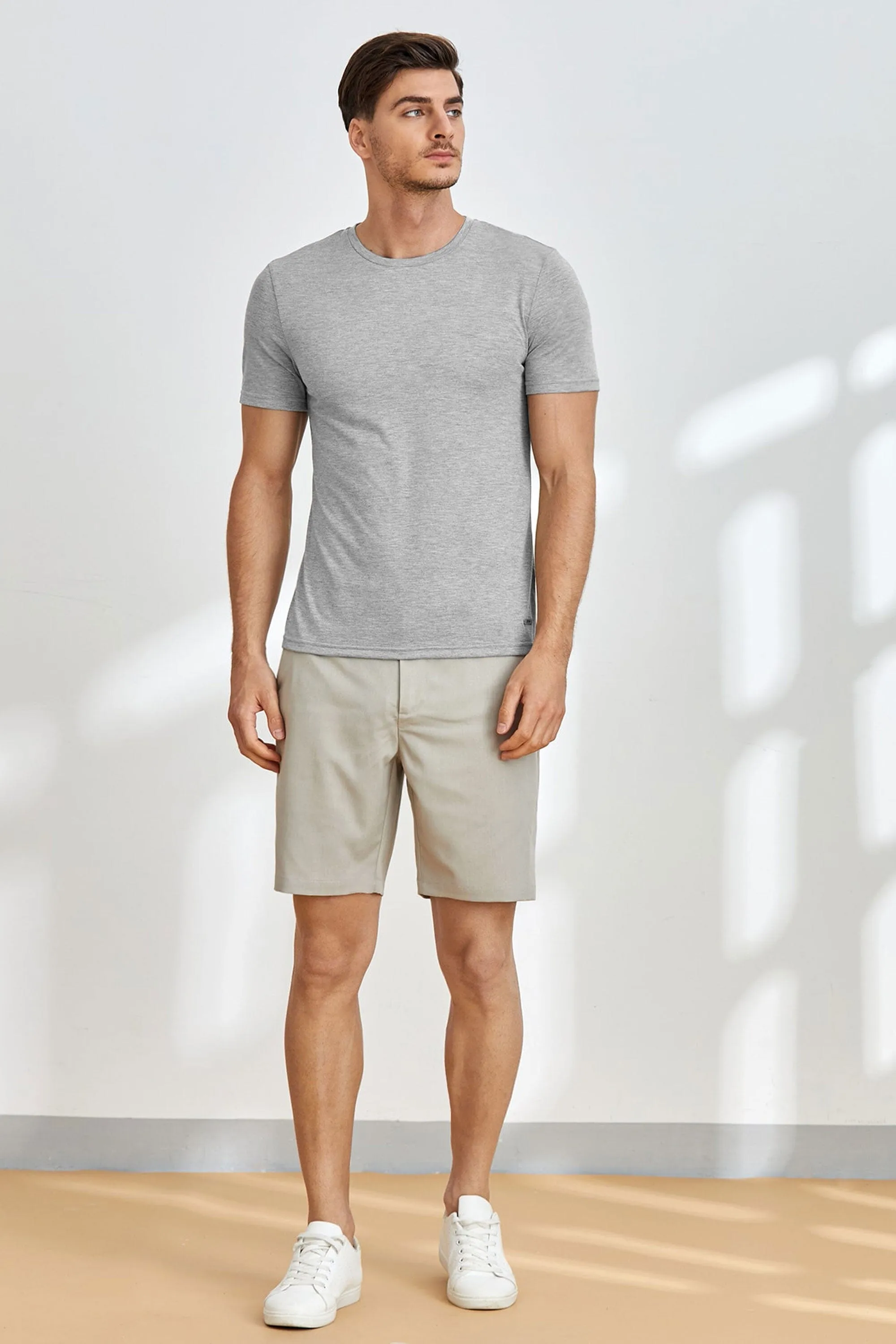Athletic City Men's Crew Neck Short Sleeve Tee Shirt