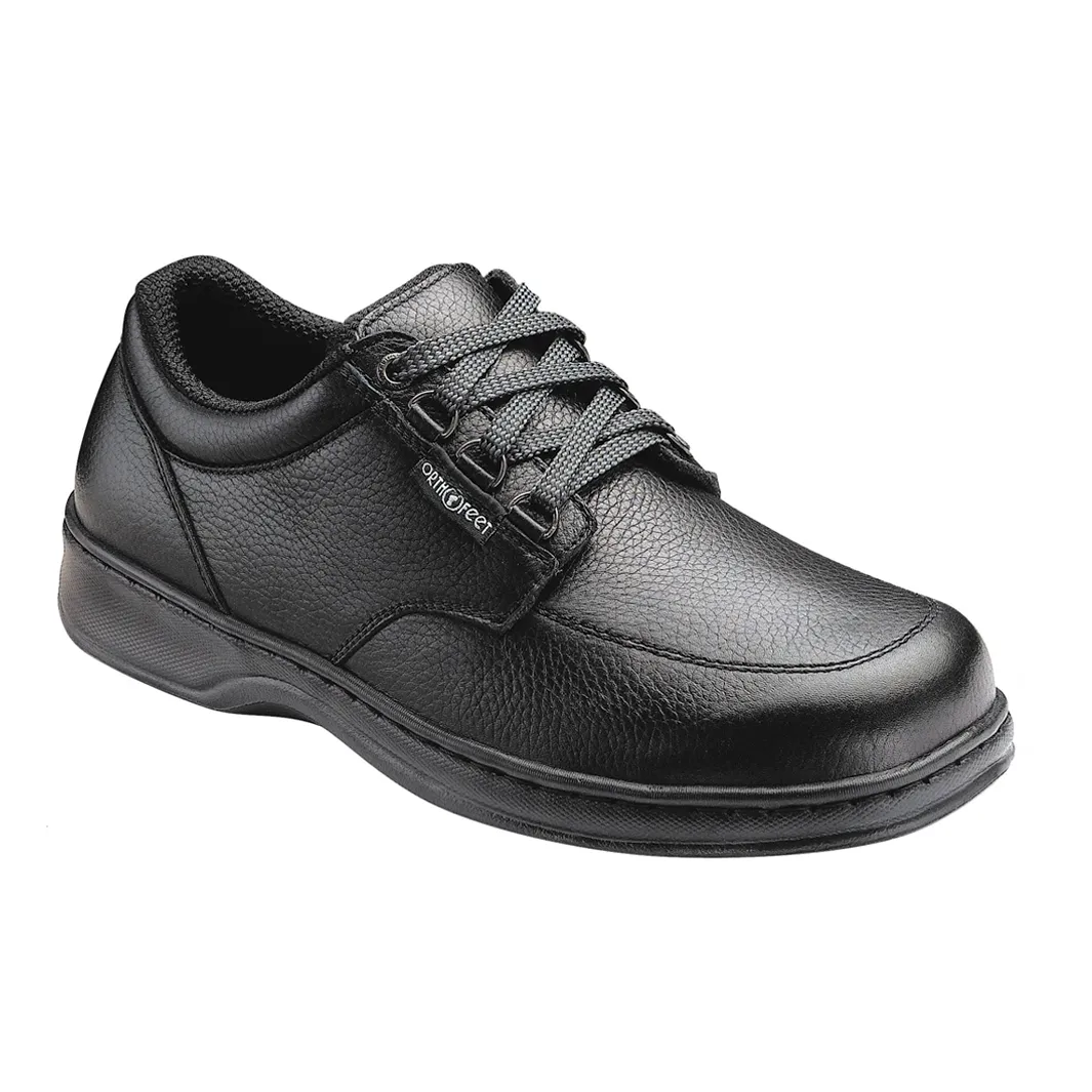Avery Island Men's Comfort - Speed Lace - Diabetic Shoes - Black