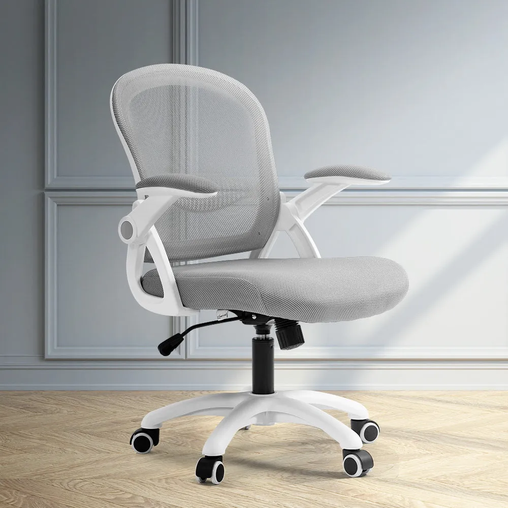 Breathable Mesh Office Chair, Mid Back, Adjustable, Artiss