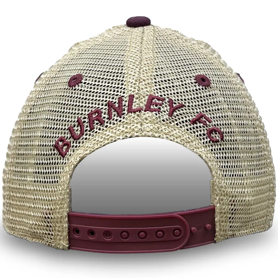 Burnley FC Vintage Trucker Hat - Claret