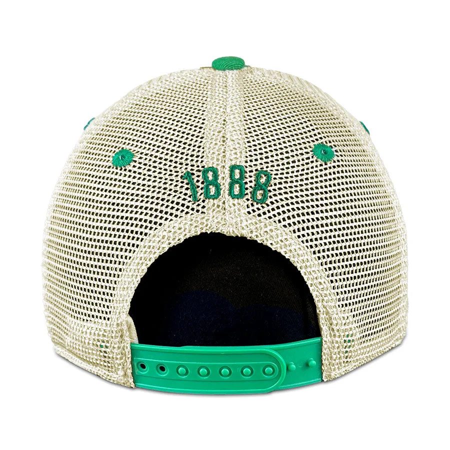 Celtic FC Washed Vintage Trucker Hat - Green