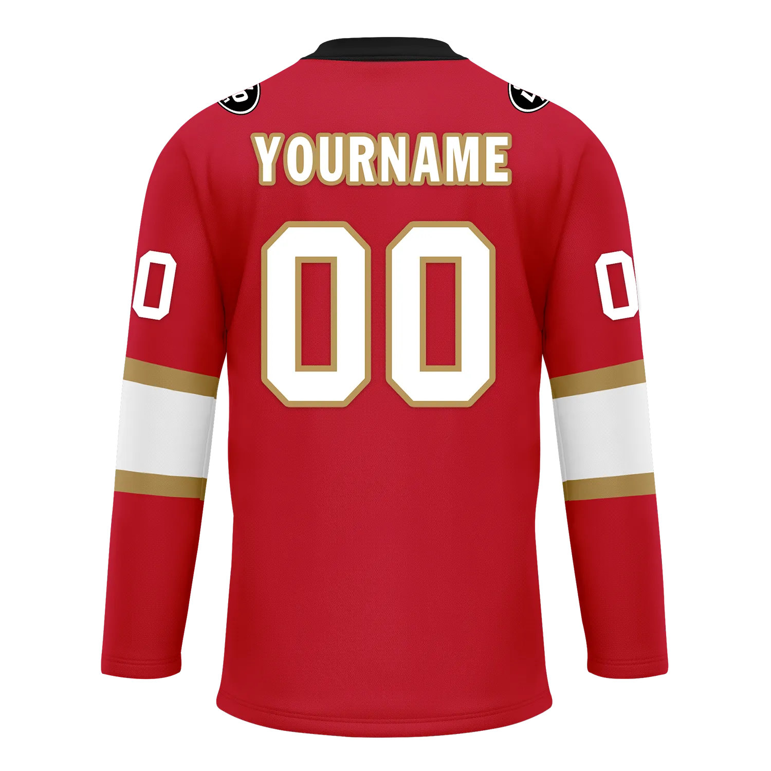 Custom Red White Personalized Hockey Jersey HCKJ01-D0a70ae