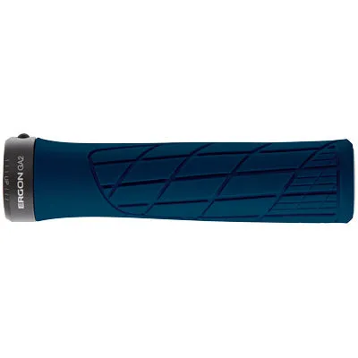 Ergon Grips,Ga2 Nightride Blue W/Replcble Endplug Ga2  Gripstape