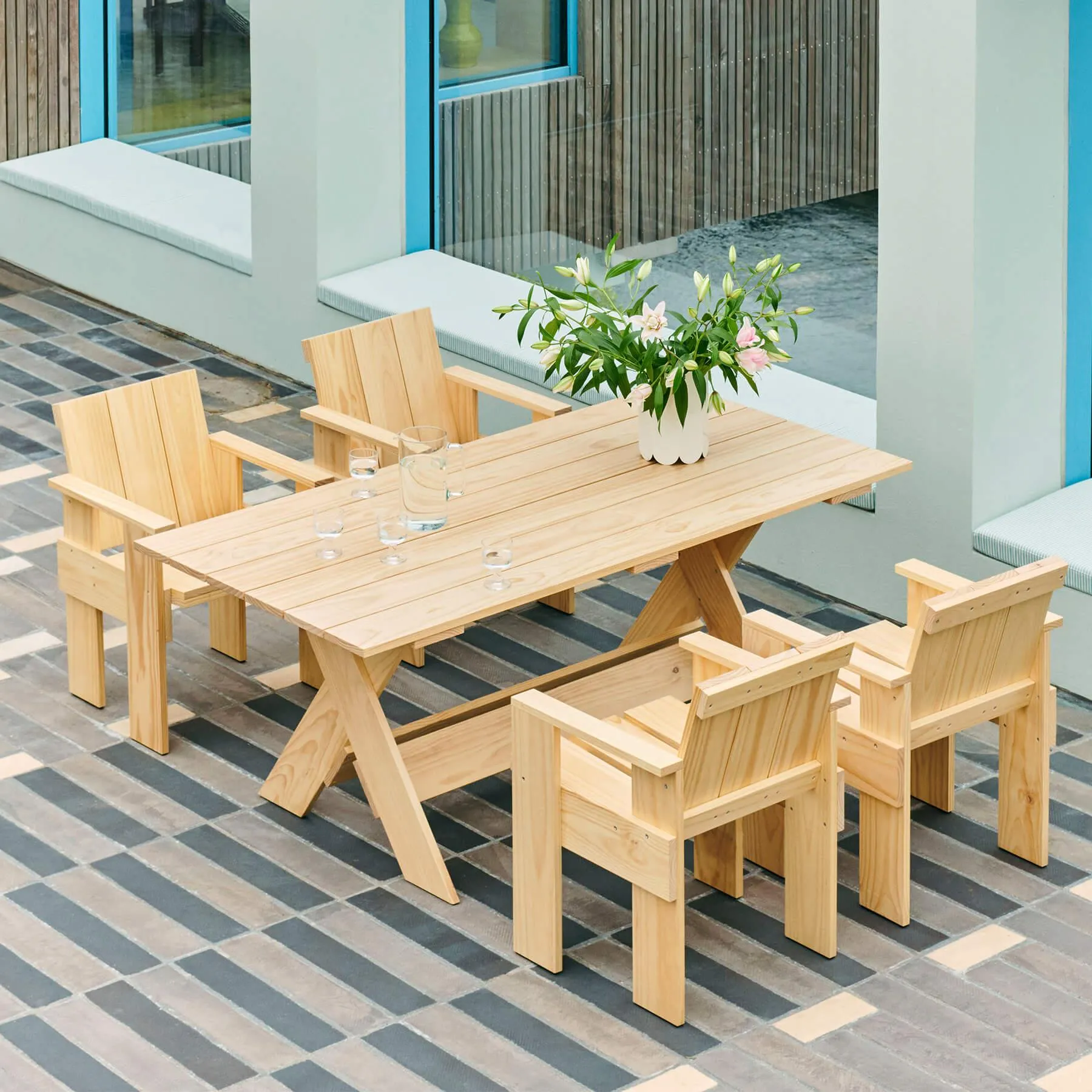 HAY Crate Outdoor Furniture Table