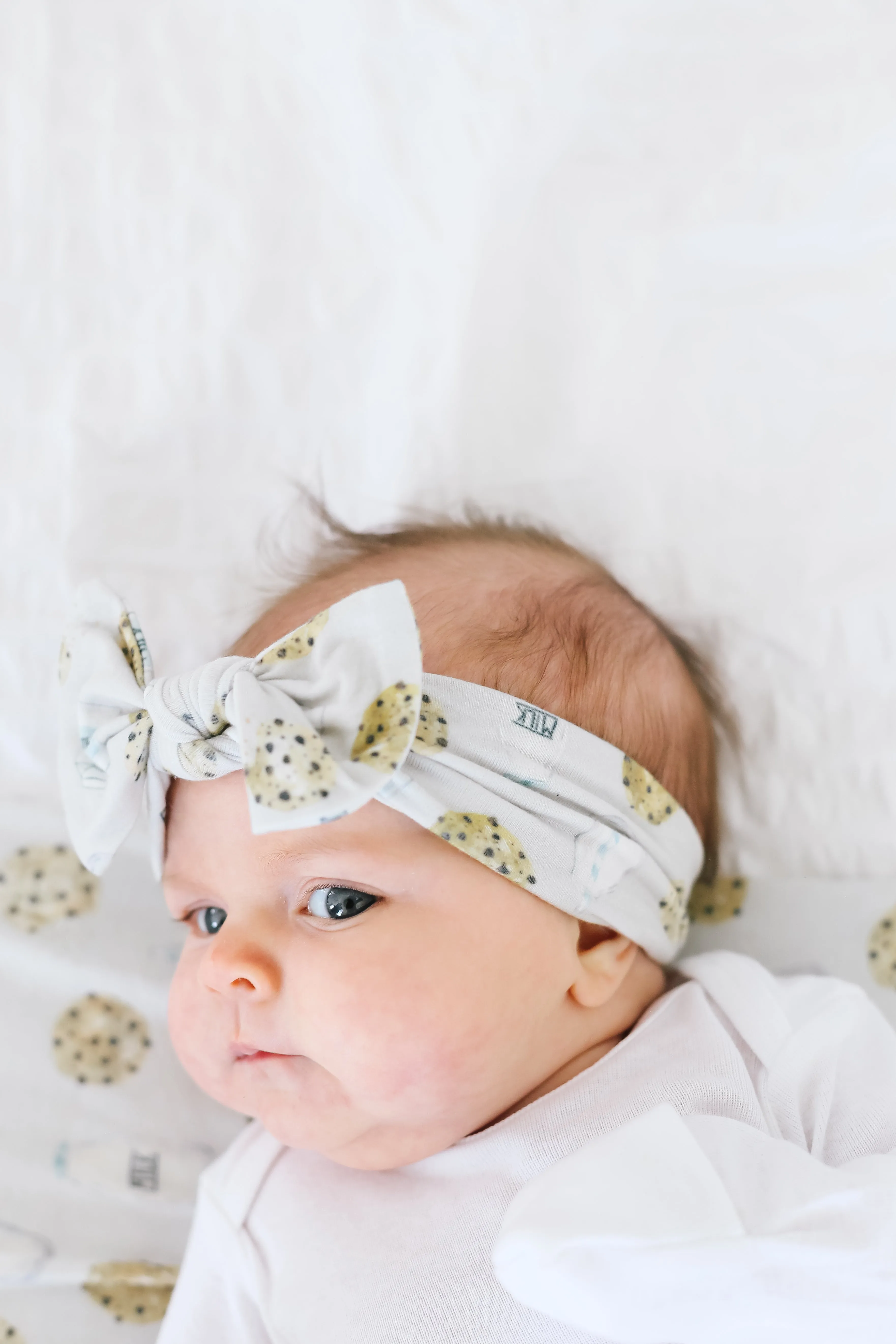 Knit Headband Bow - Chip