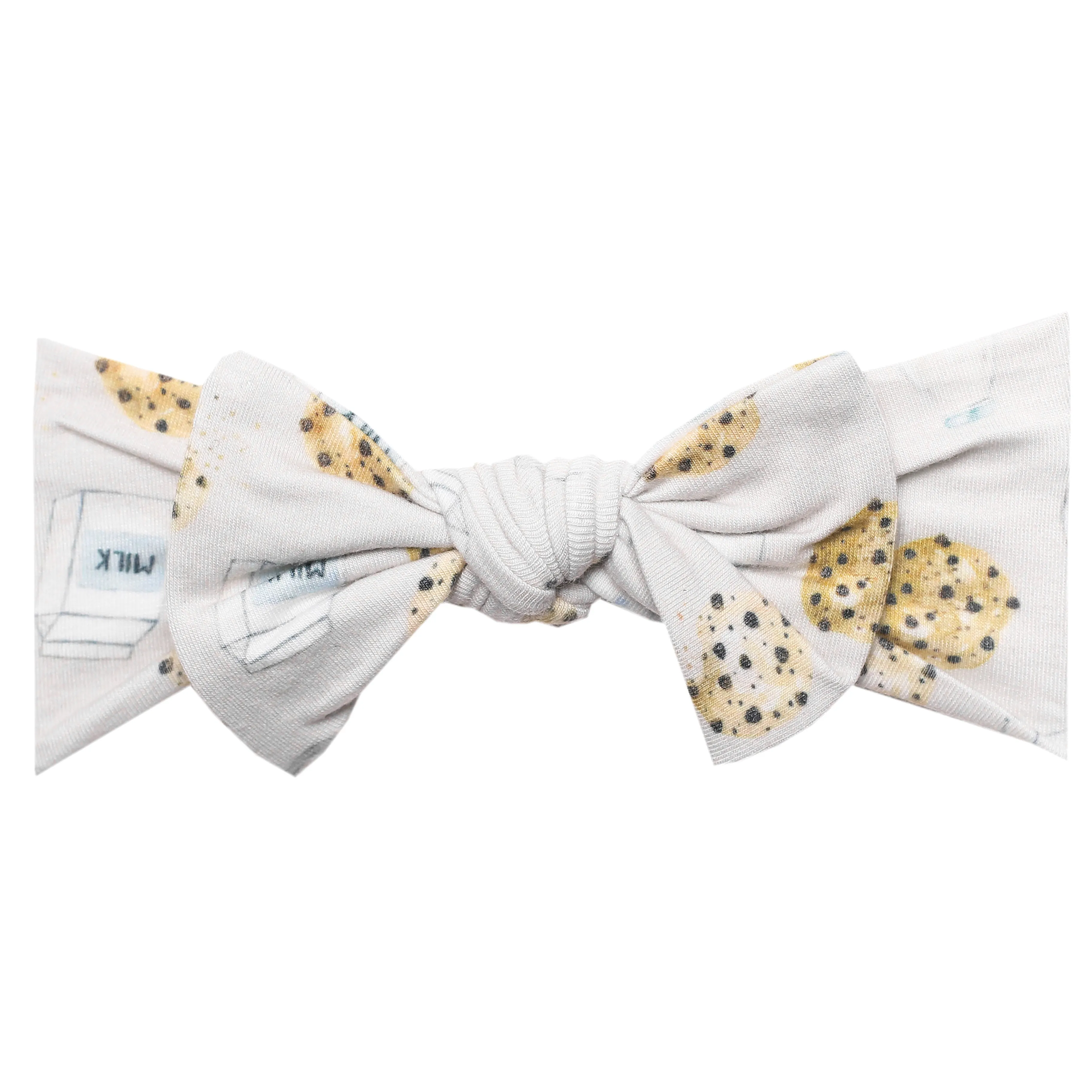Knit Headband Bow - Chip