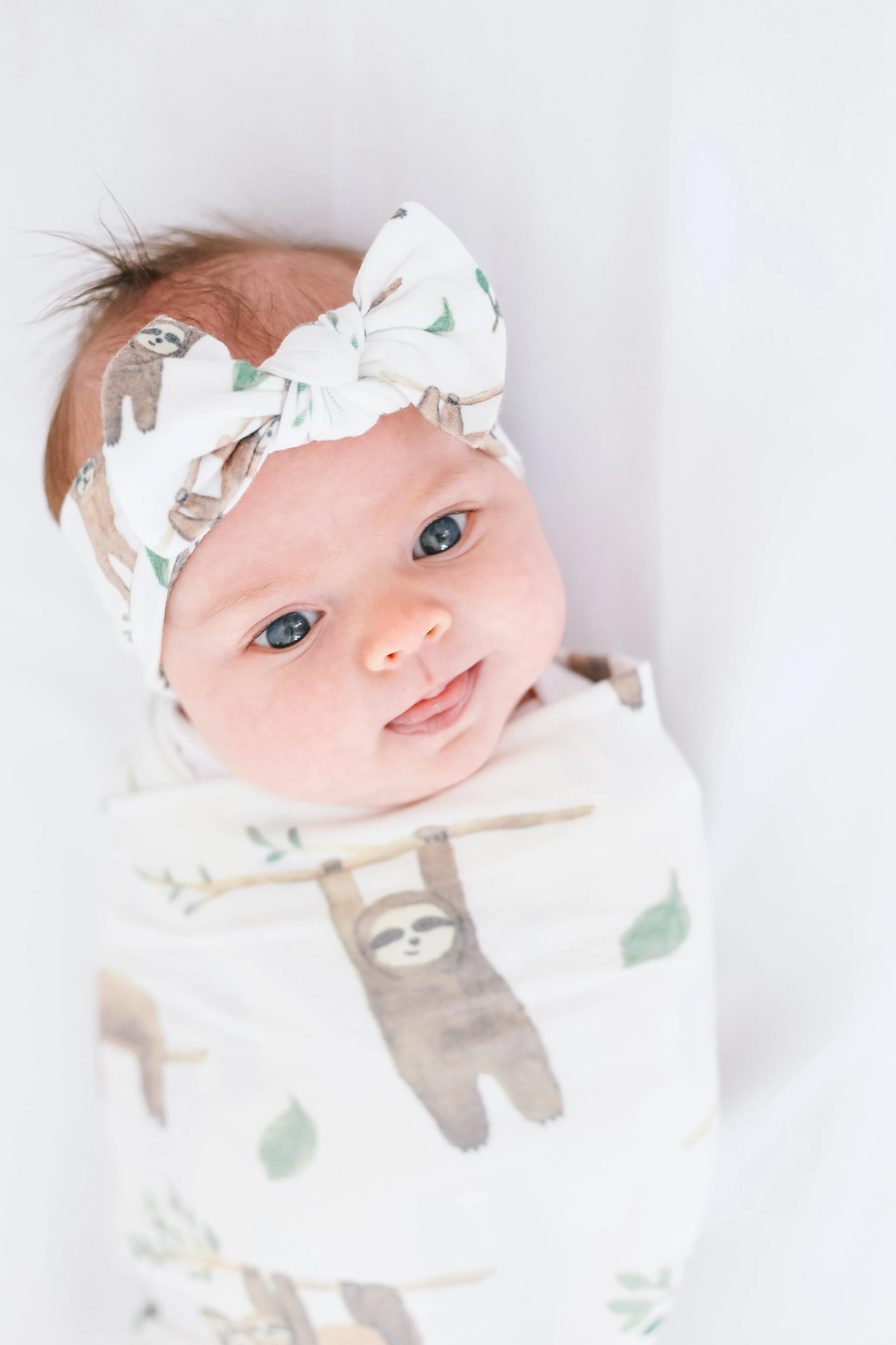 Knit Headband Bow - Noah