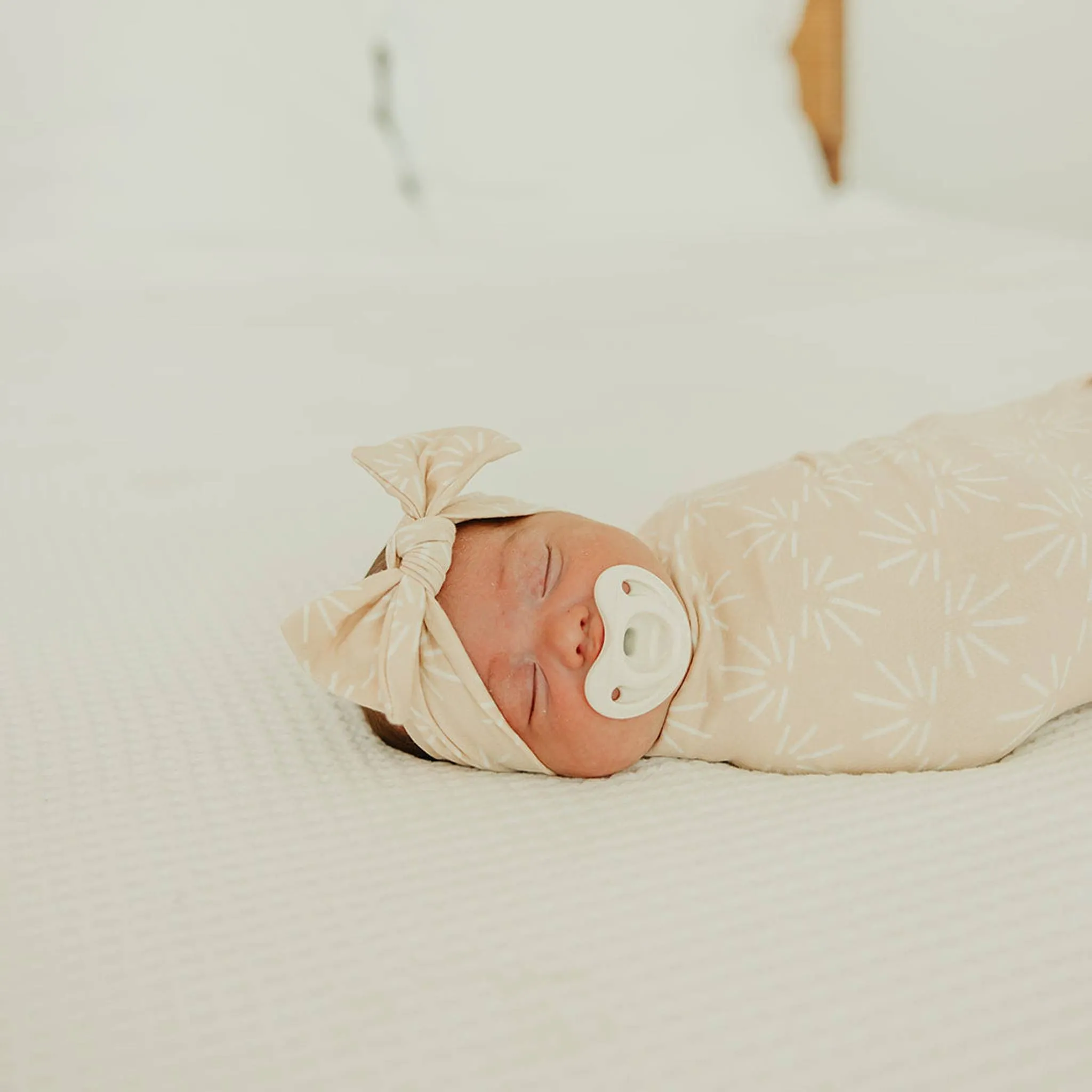 Knit Headband Bow - Sol
