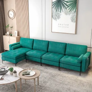 KOMFOTT Heavy Duty Sleeper Sofa Couch for Living Room