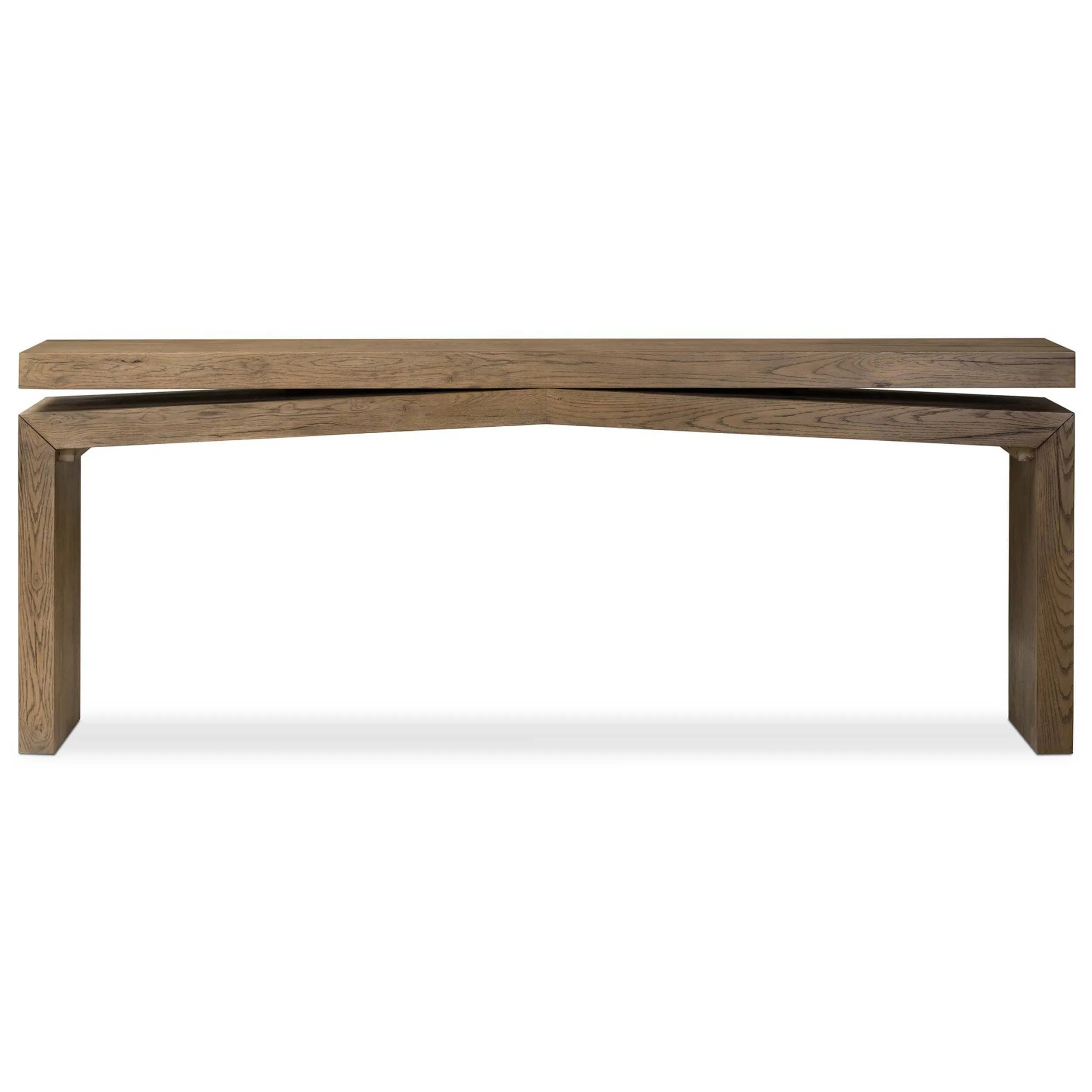 Matthes Console Table, Rustic Grey