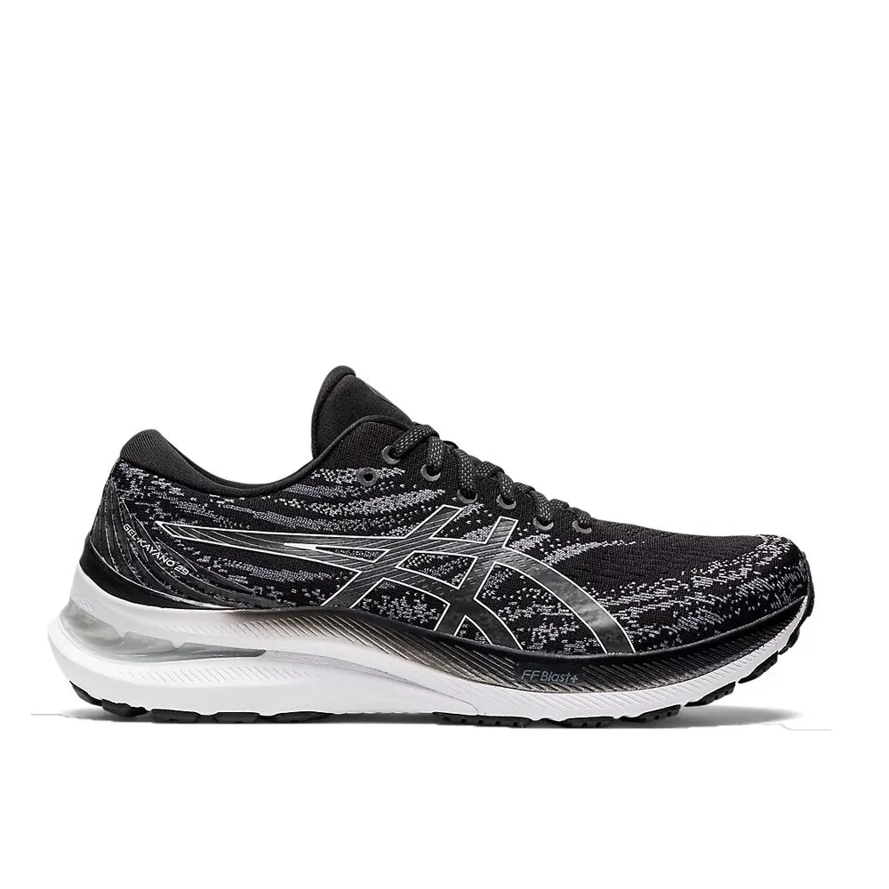 Men's Asics GEL-Kayano 29, Black/White, 14 2E Wide