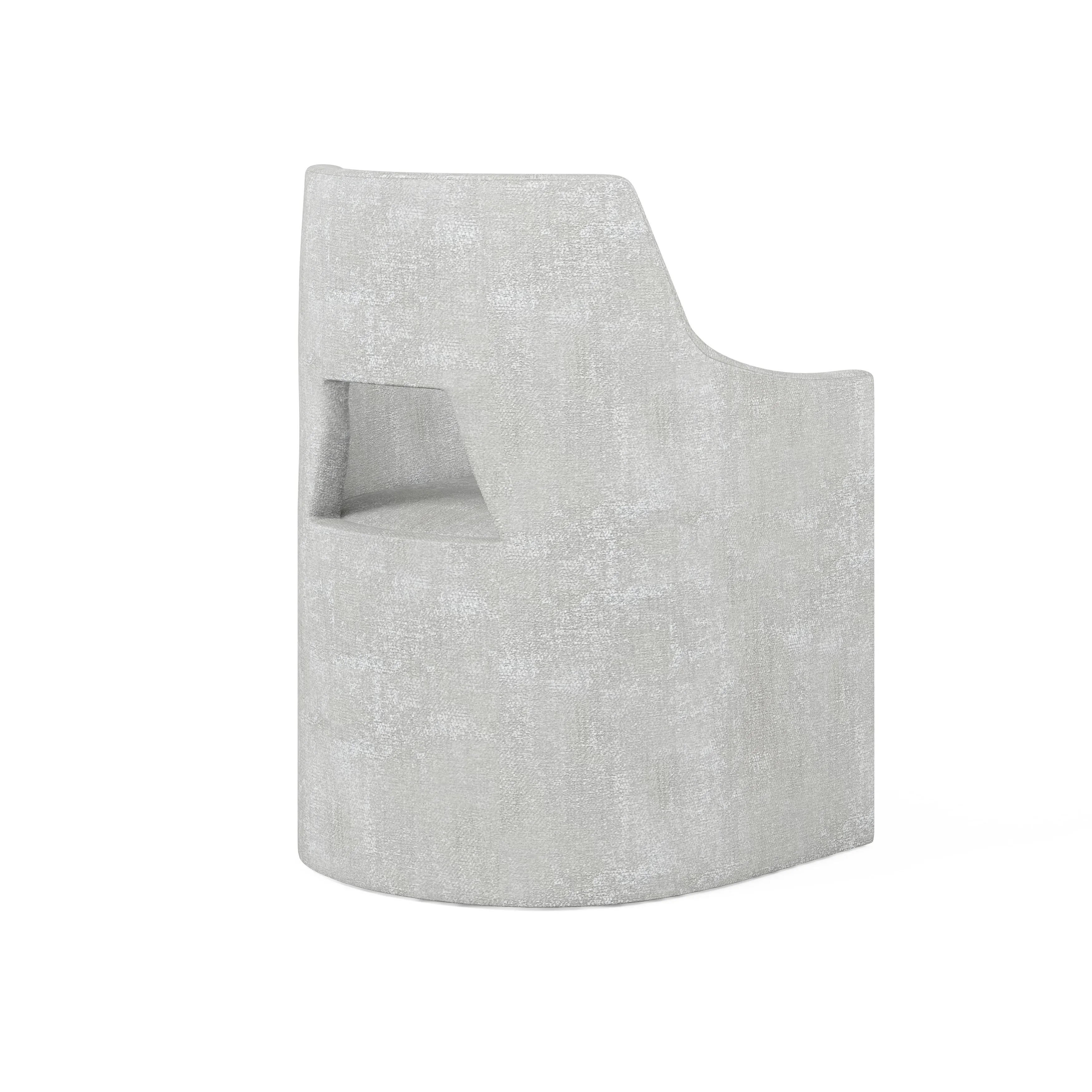 MEZZANINE Dove Grey Wood Dining Chair