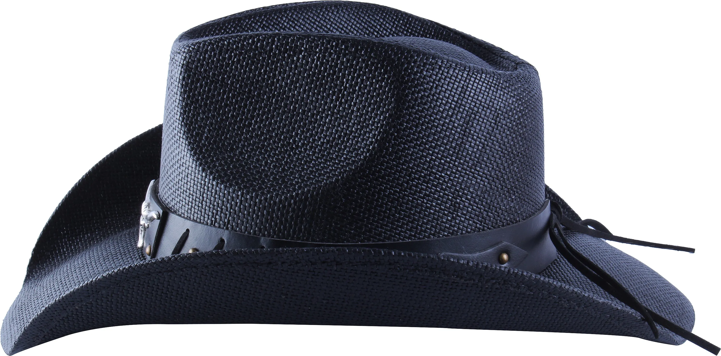 Midnight Black Men Women Cowboy Hat