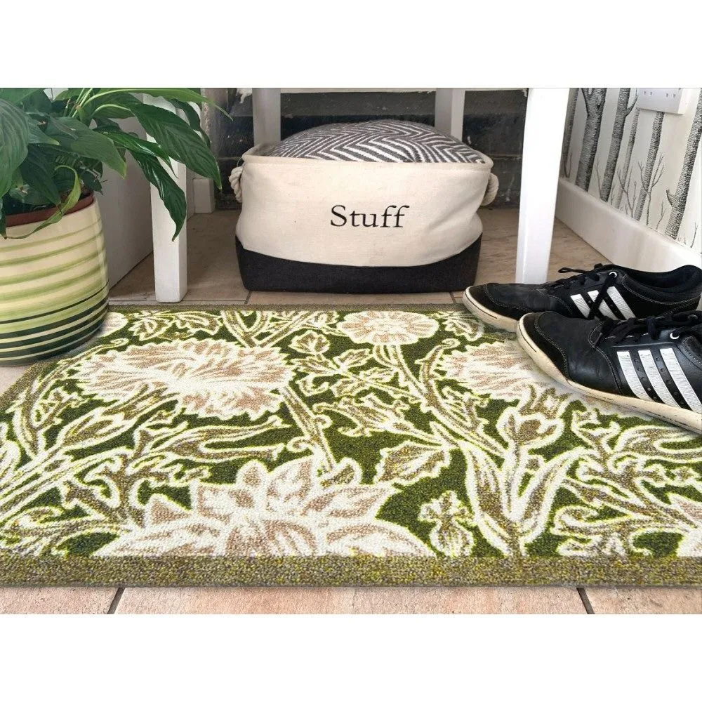 My Mat 75cm Green Wildflowers 2 Door Mat