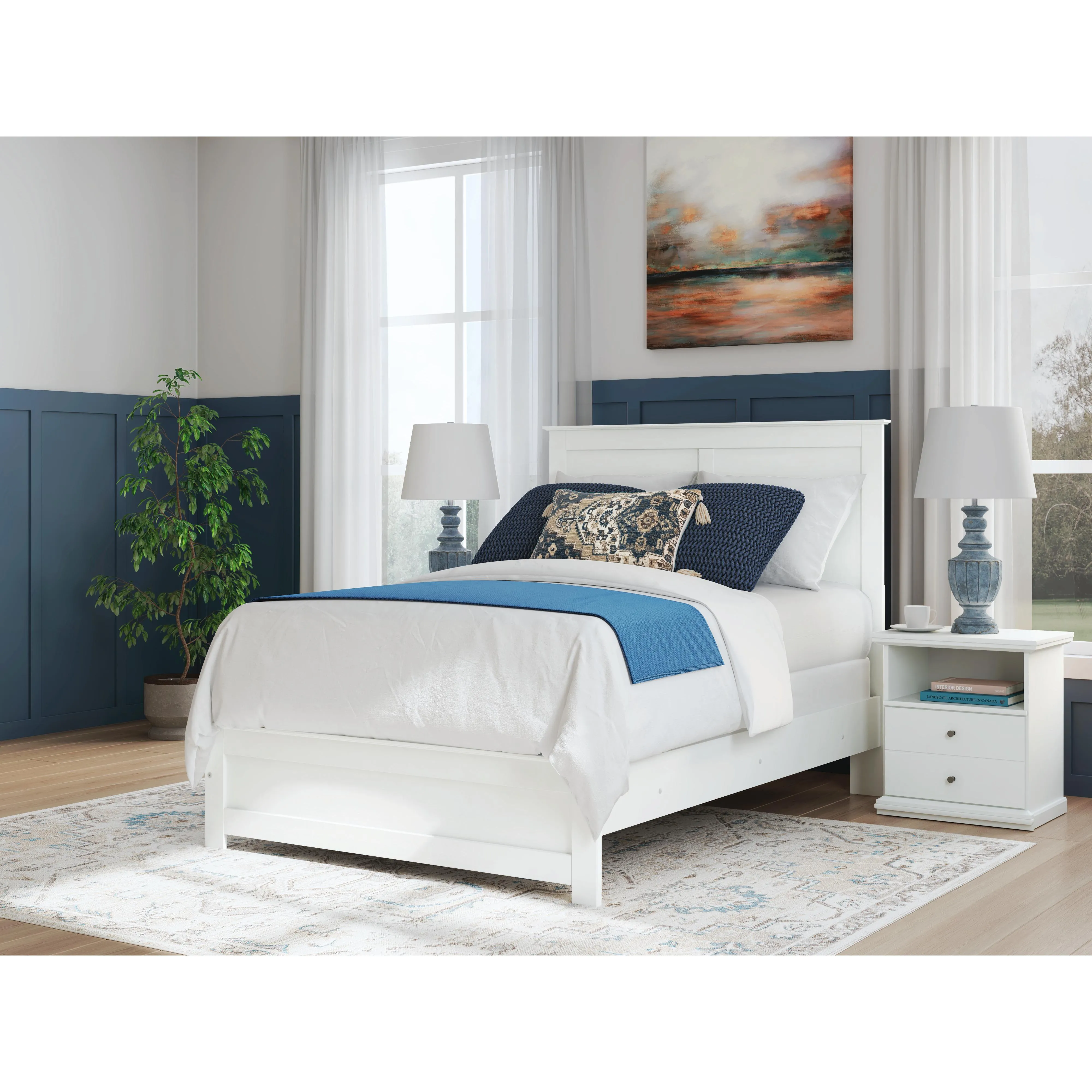 Signature Design by Ashley Bostwick Shoals Full Panel Bed B139-55/B139-186