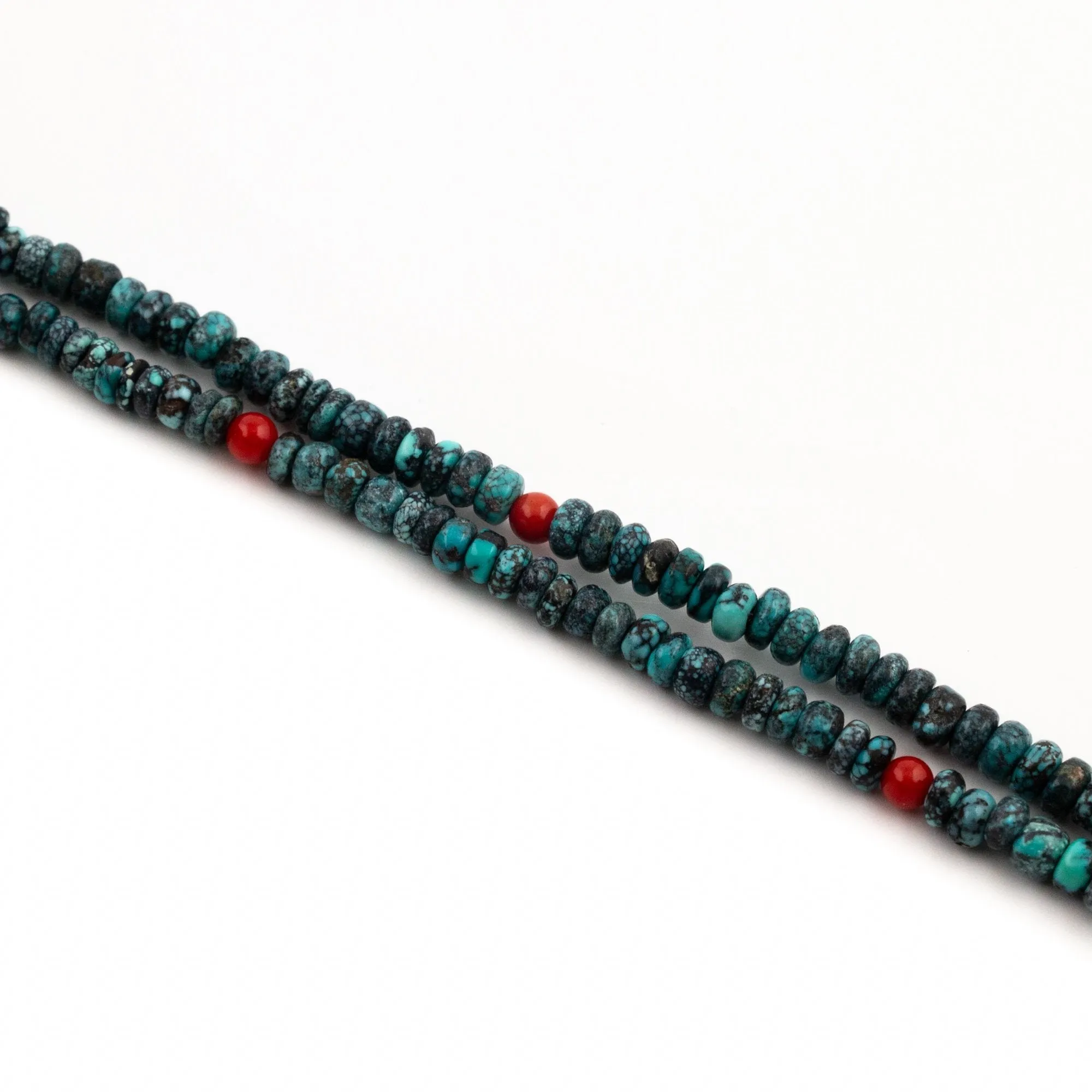 Turquoise Coral Choker Necklace